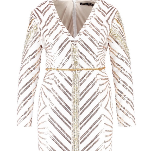 Boohoo Plus Dresses & Skirts - Sequin embellished mini dress
